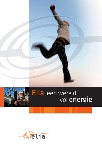 Brochure 'Elia, een wereld vol energie'