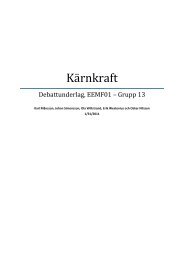 Kärnkraft