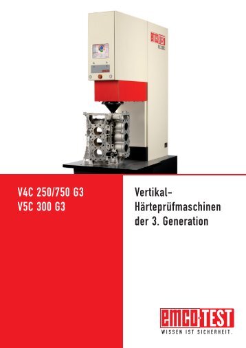 V4 / V5 - EMCO-Test Prüfmaschinen GmbH