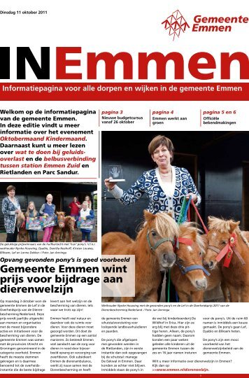 IN Emmen week 41 - Gemeente Emmen