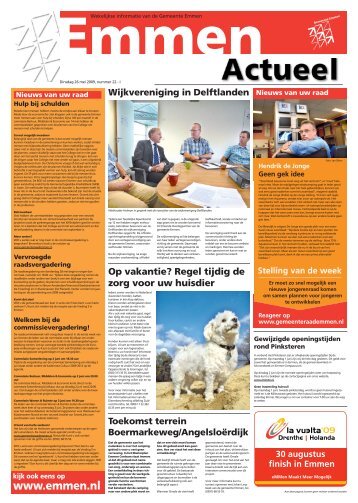 Emmen Actueel en Officieel week 22 - Gemeente Emmen