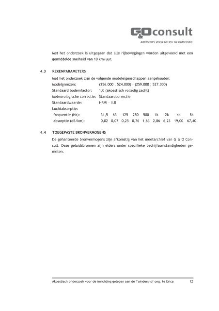 rapport akoestisch onderzoek.versie 4 - Gemeente Emmen