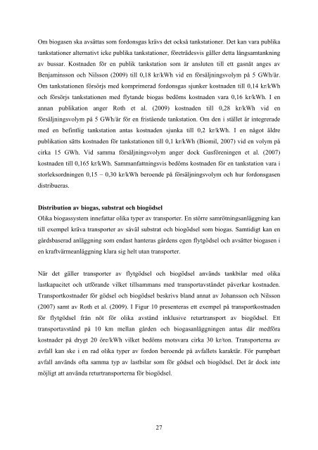 Bilagor till delrapport - Energimyndigheten