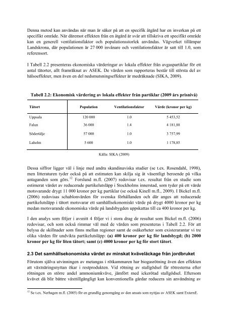 Bilagor till delrapport - Energimyndigheten