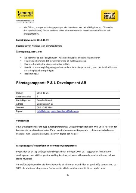 Sammanställningsrapport Nynäshamn - Energimyndigheten