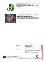 Analyse des Energieverbrauchs von Wiener Krankenanstalten (pdf)