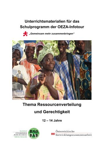 Thema Ressourcenverteilung und Gerechtigkeit - Österreichische ...