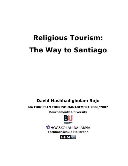 Religious Tourism: The Way to Santiago