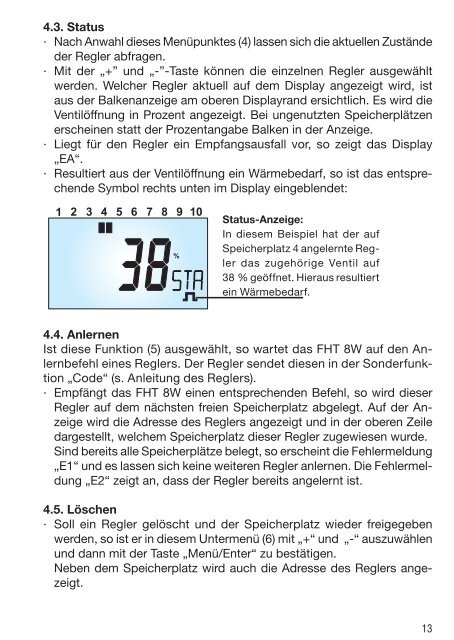 Wärmebedarfsrelais FHT 8W - eQ-3