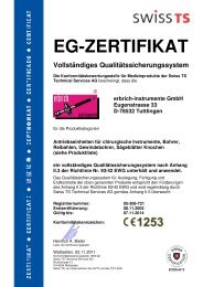 EG.ZERTIFIKAT - erbrich instrumente GmbH