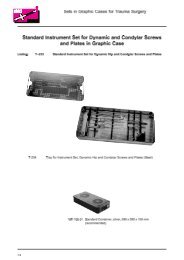 Graphic Cases for Trauma Surgery - erbrich instrumente GmbH