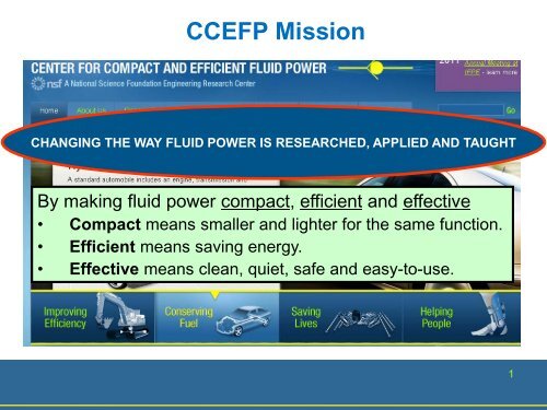 CCEFP Mission