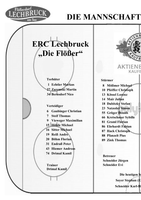 ESV Buchloe 1b - ERC Lechbruck