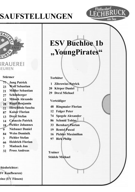 ESV Buchloe 1b - ERC Lechbruck