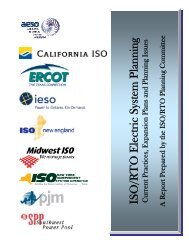 ISO/RTO Electric System Planning Current Practices ... - ERCOT.com