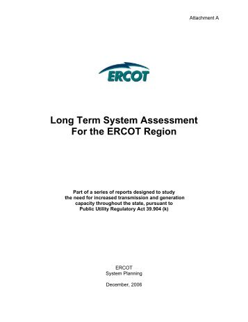 Long Term System Assessment - ERCOT.com