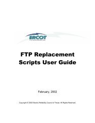 FTP Replacement Scripts User Guide - ERCOT.com