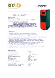 Caldera de pellets KP11 - Ercyl.com