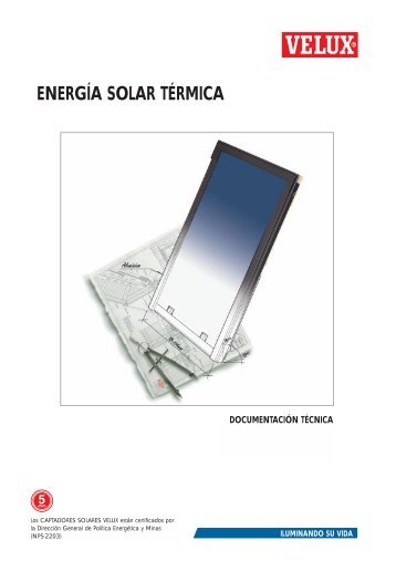 Captadores térmicos Velux - Ercyl.com