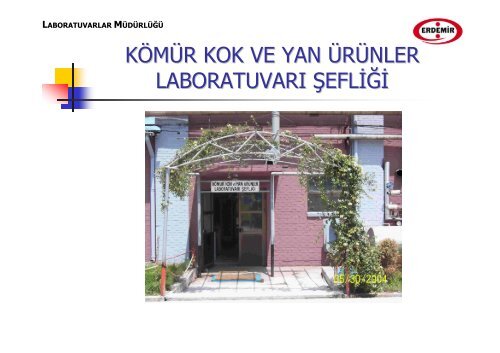 TEKNİK HİZMETLER VE YATIRIMLAR G.M.Y.LIĞI ARGE ... - Erdemir