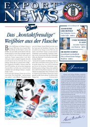 Das „kontaktfreudige“ Weißbier aus der Flasche - Erdinger