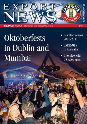 Oktoberfests in Dublin and Mumbai - Erdinger