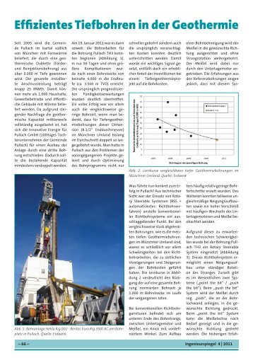 Effizientes Tiefbohren in der Geothermie - IEP Pullach