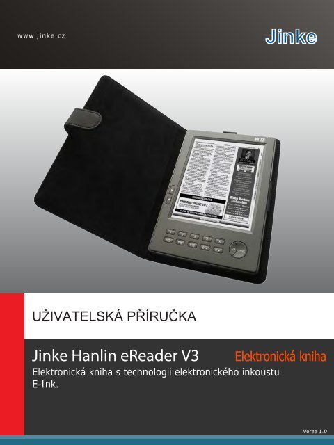 Jinke Hanlin eReader V3 Manual - eReading