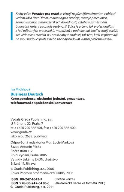 Business Deutsch - eReading