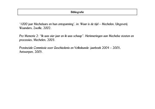 presentatie - Erfgoedcel Mechelen