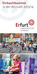 Einkaufsbummel in der Altstadt 2013/14 - Erfurt