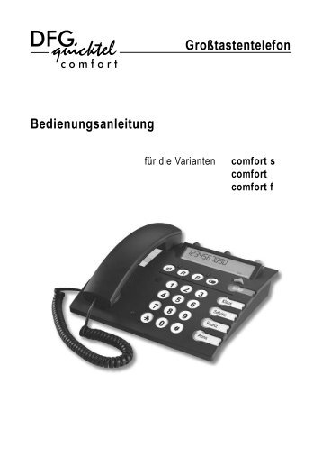 Bedienungsanleitung - Ergophone GmbH