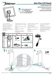 Manual de instalación - Ergotron