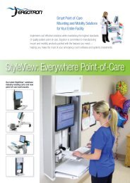 StyleView: Everywhere Point-of-Care - Ergotron