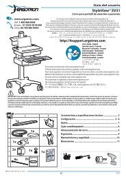 Manual de instalación - Ergotron