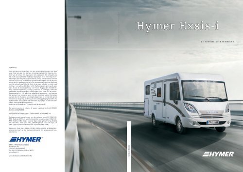 Hymer Exsis-i - ERIBA-HYMER Nederland