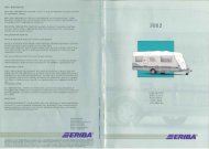 Eriba caravanprogramma 2002