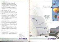 Eriba caravanprogramma 1999 - ERIBA-HYMER Nederland