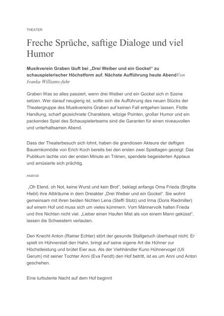 Graben -Drei Weiber und ein Gockel.pdf - Erich Koch
