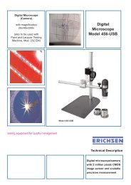 Digital Microscope Model 456-USB - Erichsen