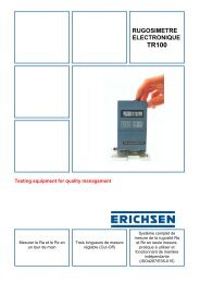 rugosimetre electronique tr100 - Erichsen