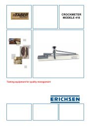 CROCKMETER MODELE 418 - Erichsen