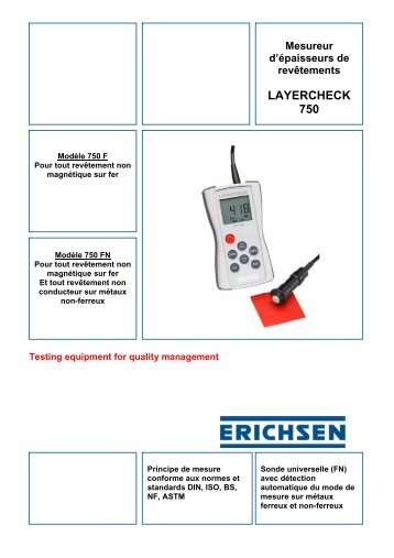 LAYERCHECK 750 - Erichsen