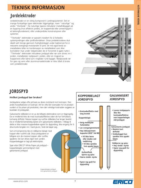 Jord- og lynvern av bygninger og industri anlegg - Erico