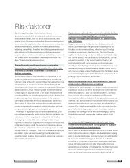 riskfaktorer - Ericsson