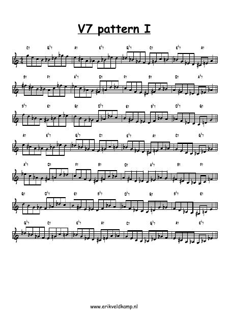 V7 pattern I - Erik Veldkamp