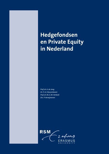 Hedgefondsen en Private Equity in Nederland - Rijksoverheid.nl