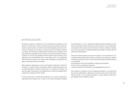 holocausto - Repositorio Institucional del Ministerio de Educación ...