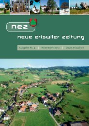 Neue Eriswiler Zeitung Ausgabe 04/2012