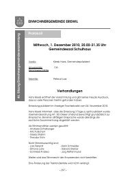 protokoll vom 01.12.2010 - Eriswil